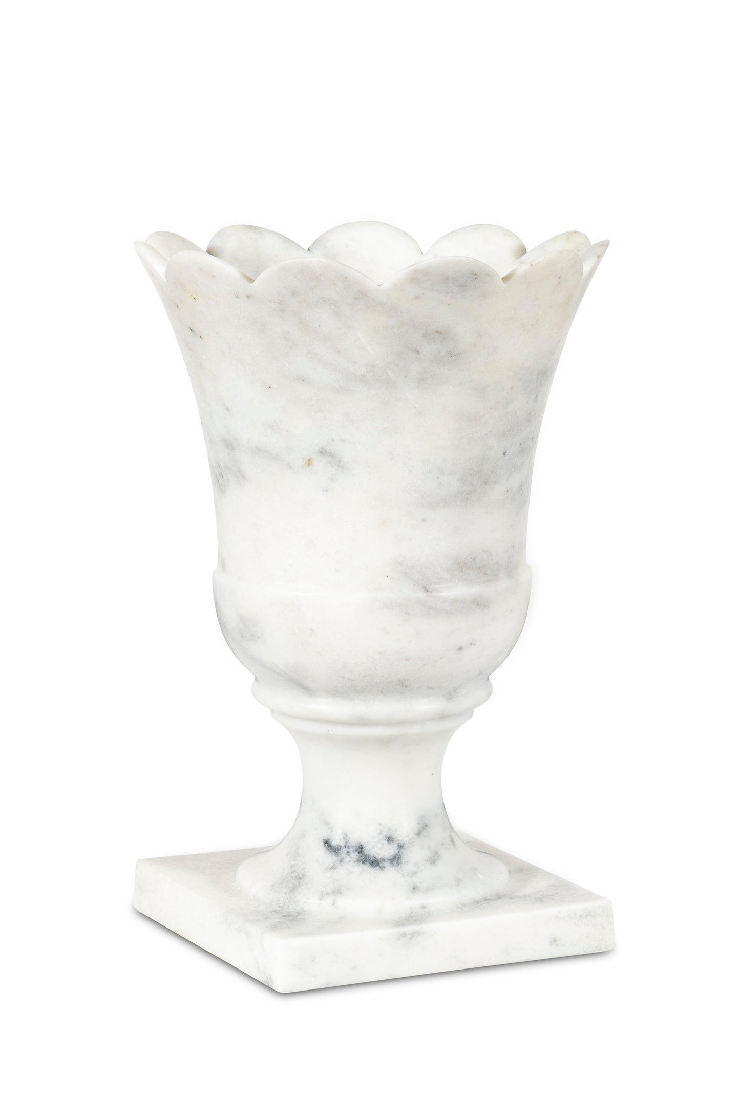 Maitland-Smith Ambaji Vase in White
