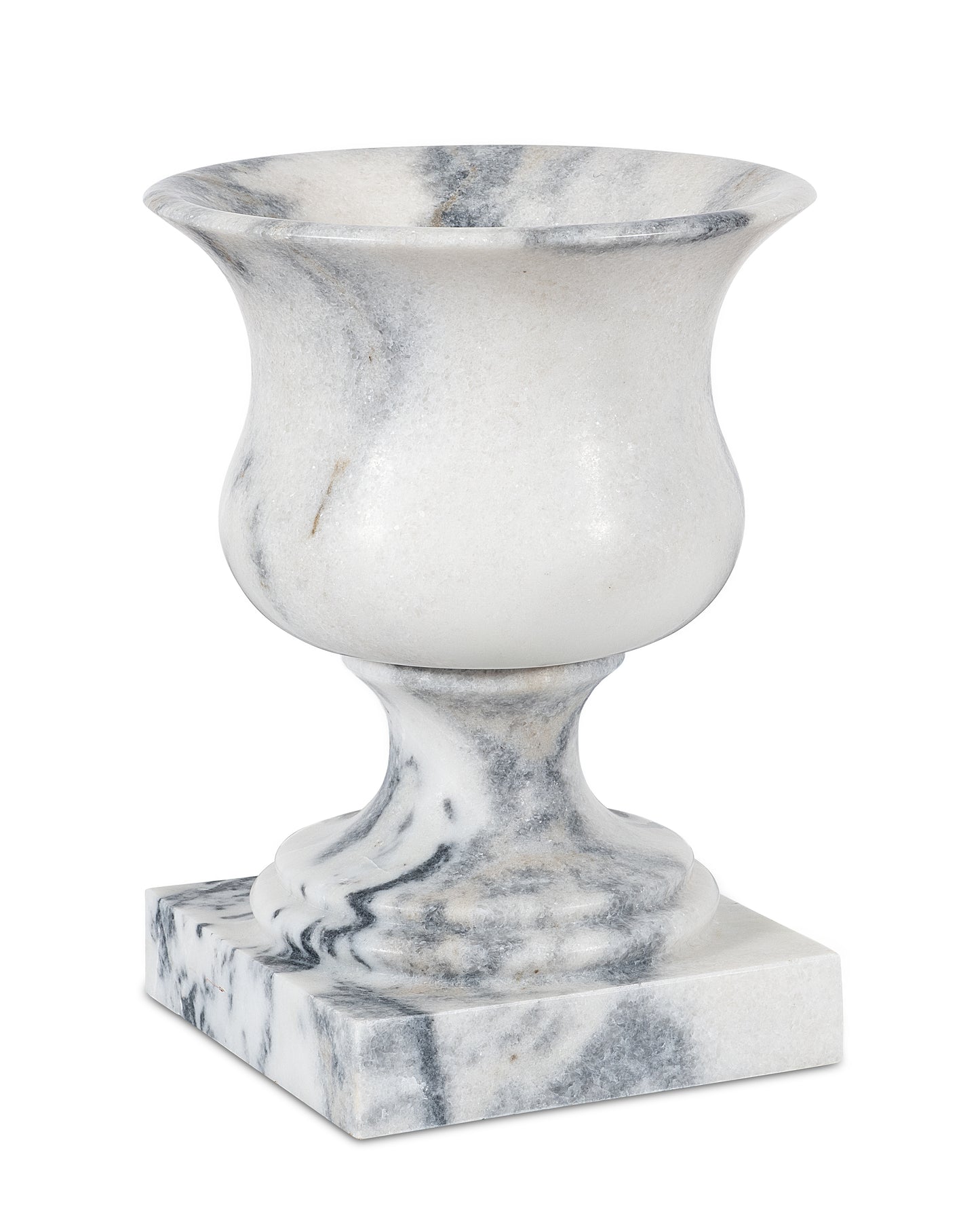 Maitland-Smith Ambaji Vase in White