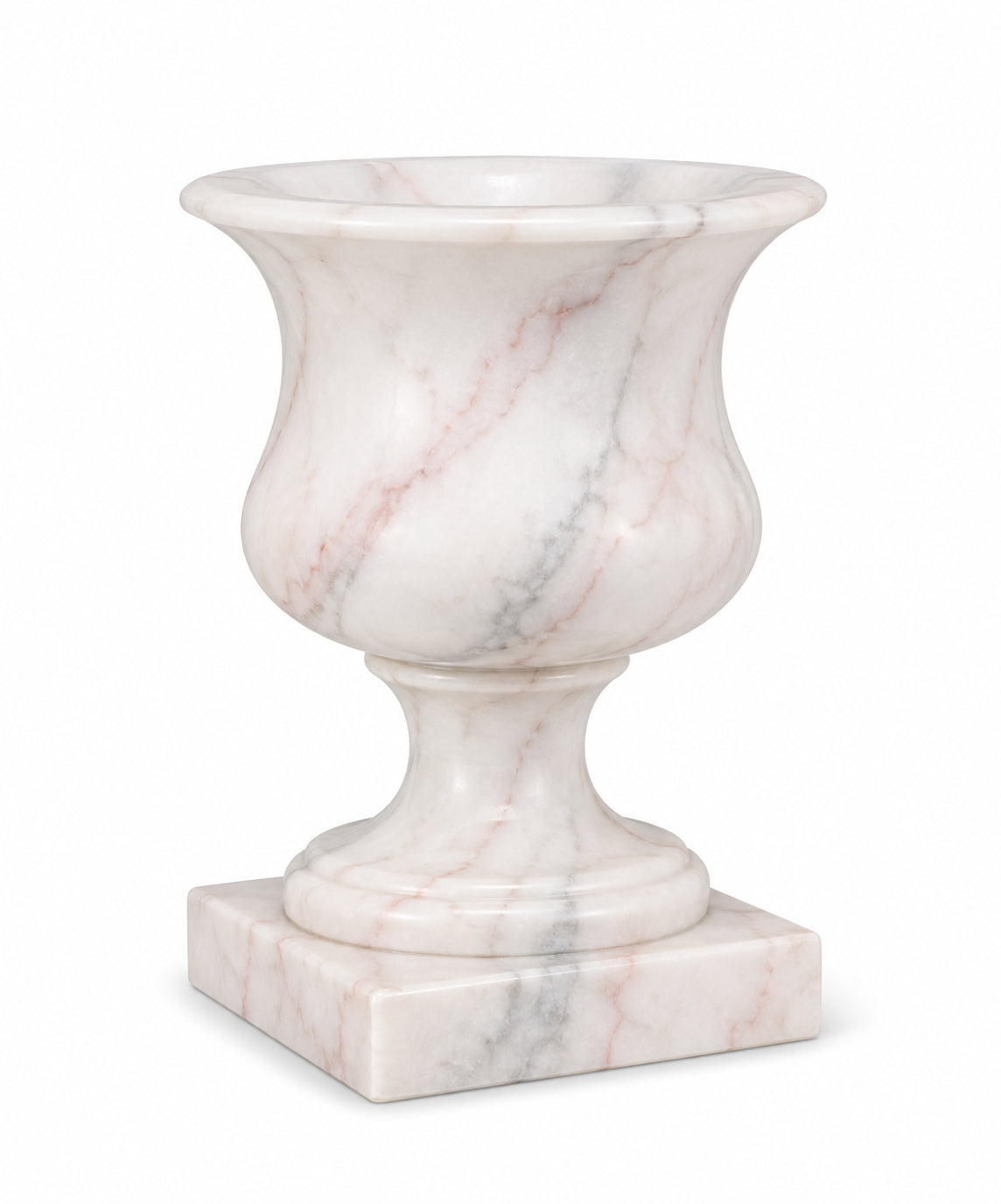 Maitland-Smith Michaelangelo Vase in White