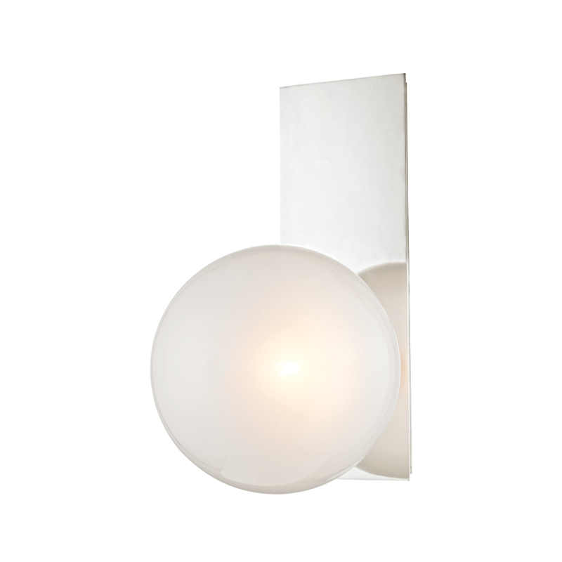 Hudson Valley Hinsdale Wall Sconce Polished Nickel