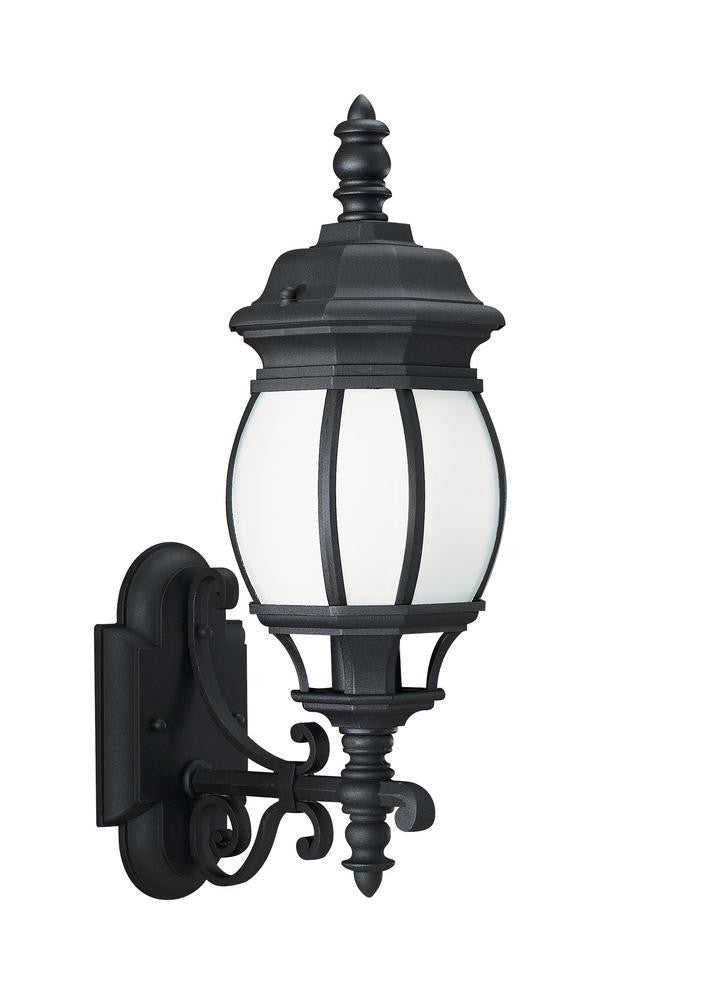 Generation Lighting Wynfield One Light Outdoor Wall Lantern Black