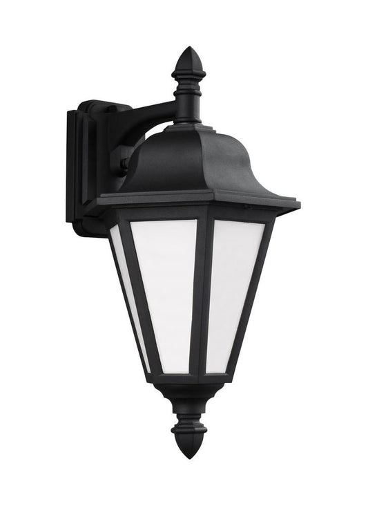 Generation Lighting Brentwood Medium Downlight One Light Outdoor Wal Black