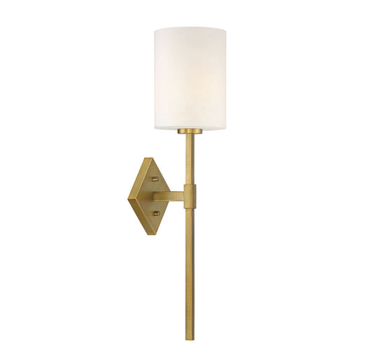 Savoy House Destin Wall Sconce Warm Brass