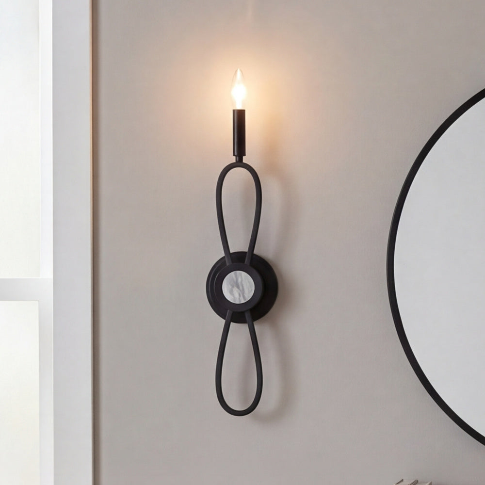 Savoy House Minette 1-Light Wall Sconce - Matte Black