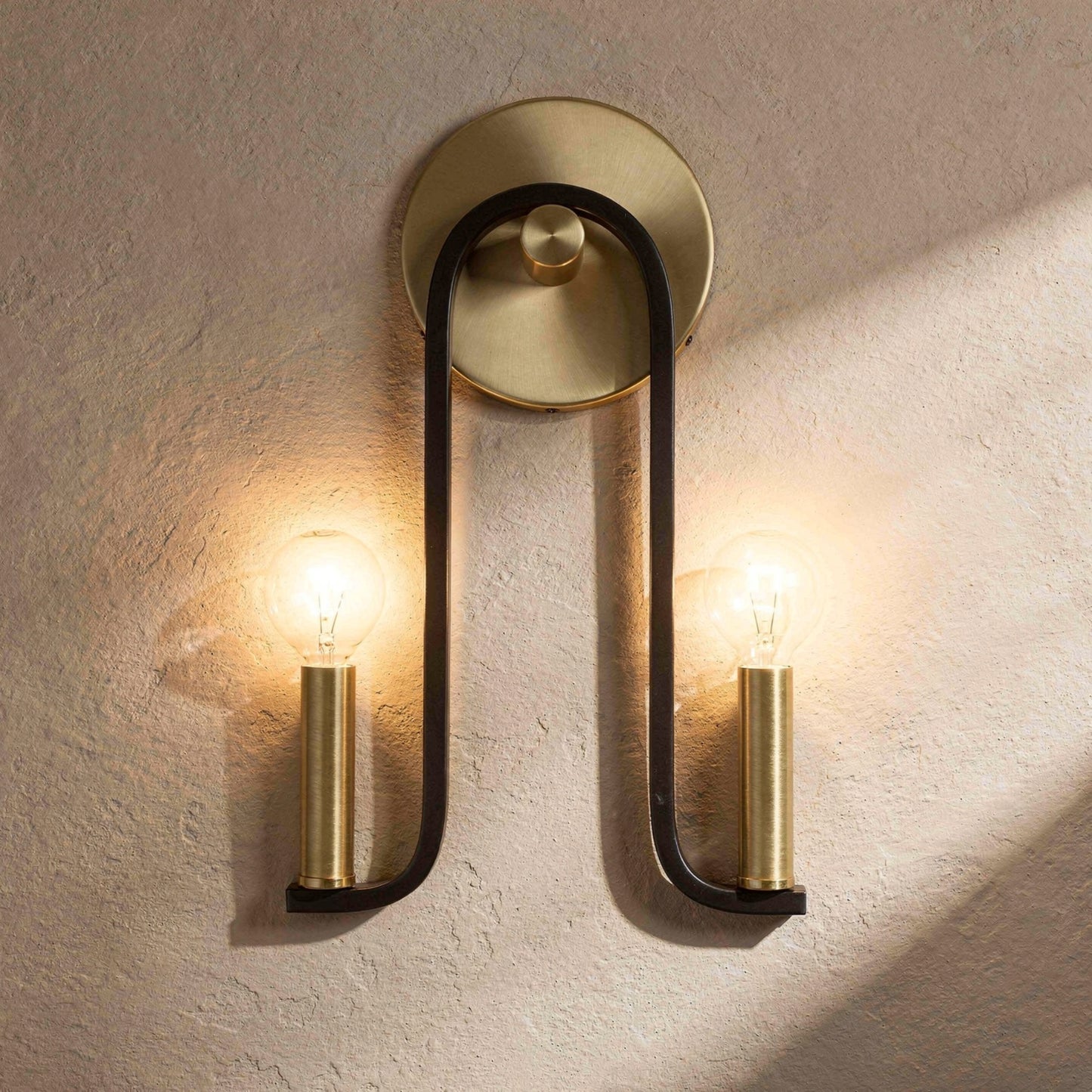 Archway 2-Light Wall Sconce - Matte Black