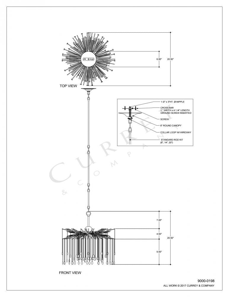 Mini Chandeliers-Currey-9000-0198