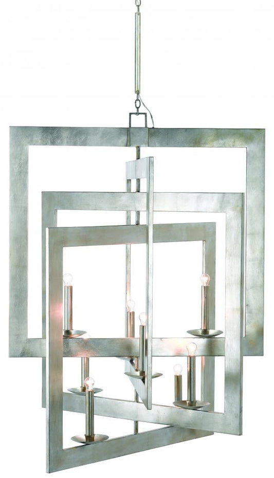 Middleton Grande Silver Chandelier Currey and Company 9000-0352