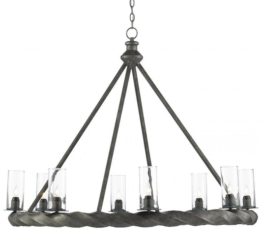 Orson Black Chandelier Currey and Company 9000-0511