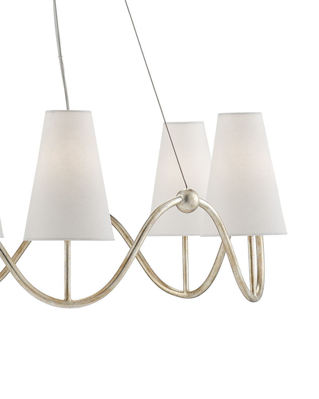 Kadir Silver Chandelier Currey and Company 9000-0526