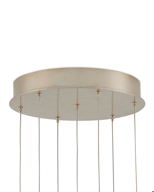 Birds Nest 7-Light Round Multi-Drop Pendant Currey and Company 9000-0697