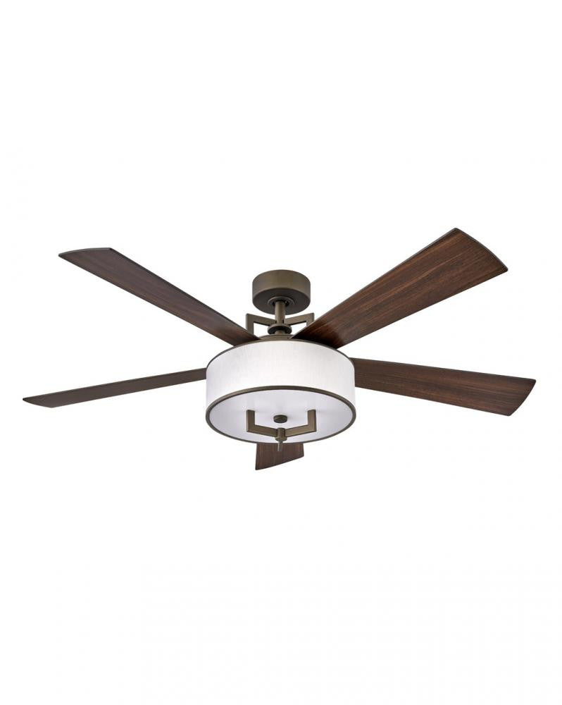 Hinkley Hampton Ceiling Fan 5-Blade Bronze, Metallic Bronze