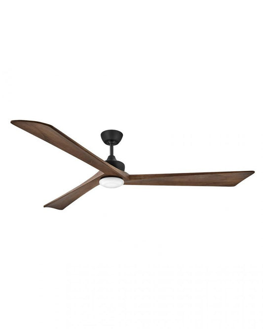 Hinkley Sculpt Ceiling Fan 3-Blade Black, Matte Black