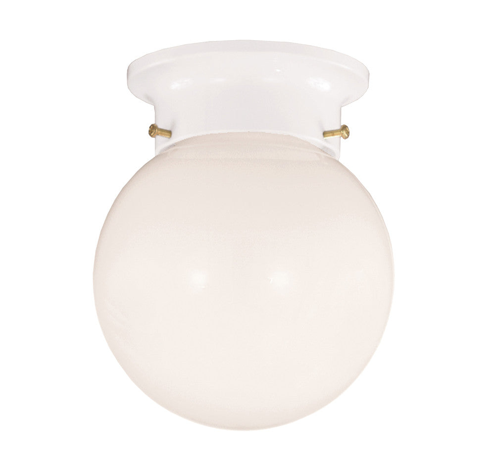 Flush Mounts-Savoy House-6-904-5-WHT