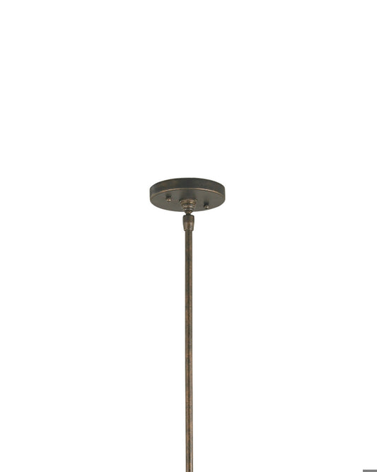 Regatta Pendant, 1-Light, Cupertino, 6"W, Currey and Company 9055