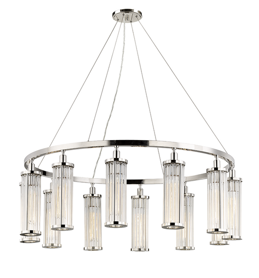 Hudson Valley Marley Pendant Polished Nickel