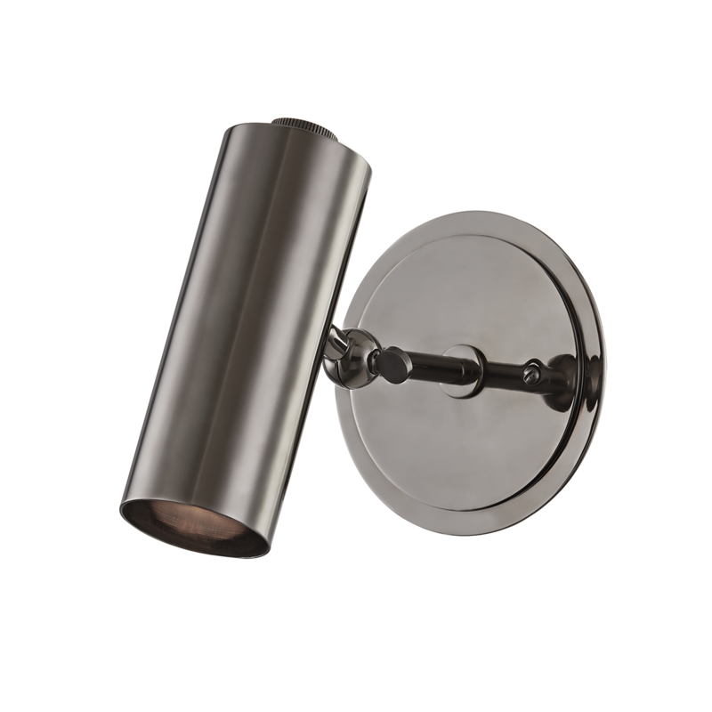 Hudson Valley Bushwick Wall Sconce Black Nickel