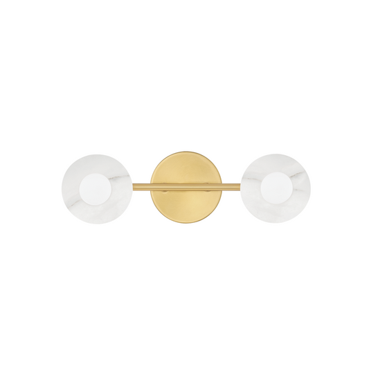 Hudson Valley Elmont Bath Vanity Aged Brass