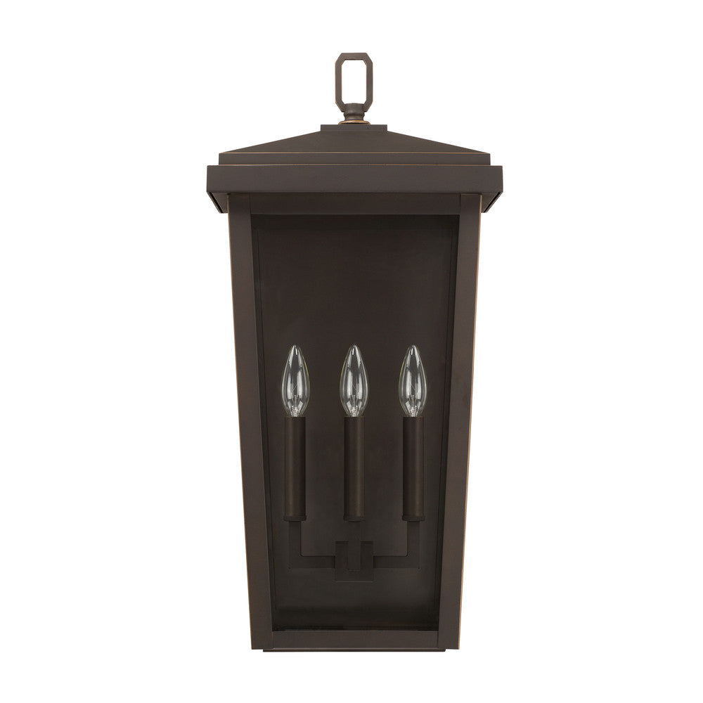 Capital Donnelly Outdoor Wall Lantern Oiled Bronze