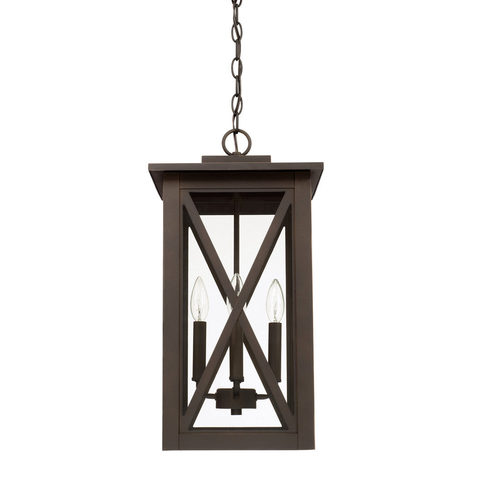 Capital Avondale Outdoor Hanging Lantern Oiled Bronze