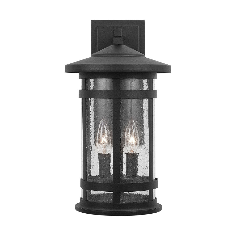 Capital Mission Hills Outdoor Wall Lantern Black