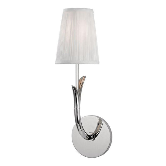 Hudson Valley Deering Wall Sconce Polished Nickel