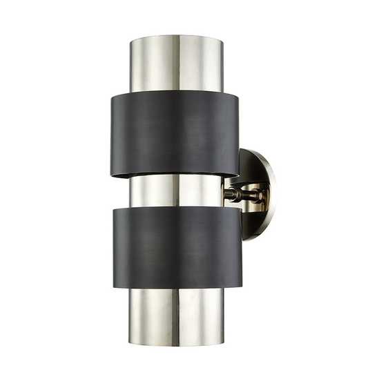 Hudson Valley Cyrus Wall Sconce Polished Nickel