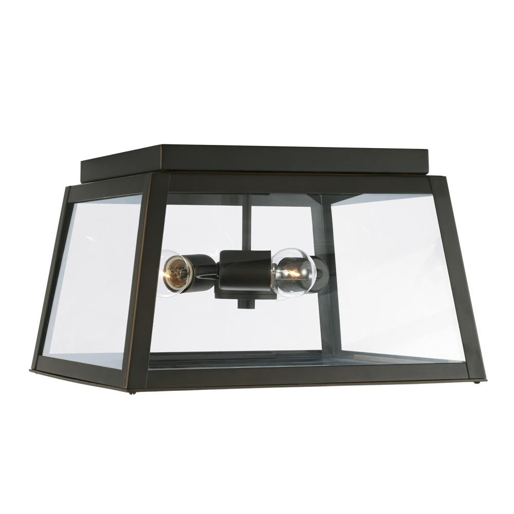 Capital Leighton Outdoor Flush Mount Oiled Bronze
