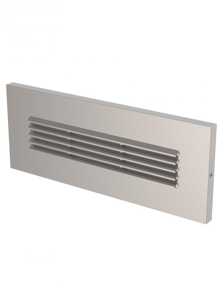 Generation Lighting Louver LED Brick Light Satin Nickel