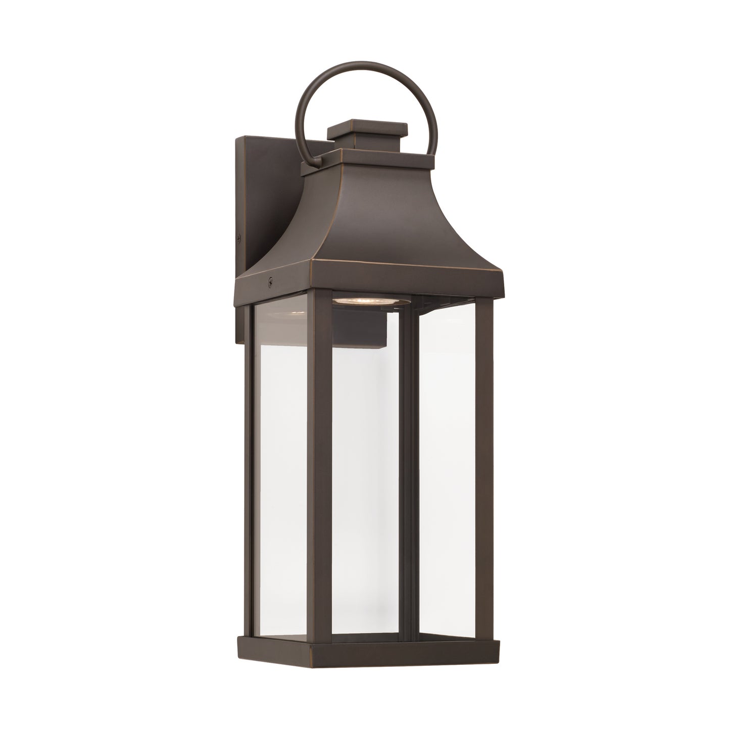 Capital Bradford 1-Light Outdoor Wall Lantern - Oiled Bronze