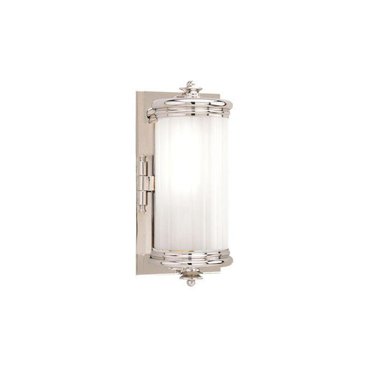 Hudson Valley Bristol Bathroom Wall Sconce Polished Nickel
