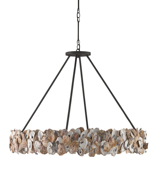 Oyster Chandelier, Currey and Company 9672