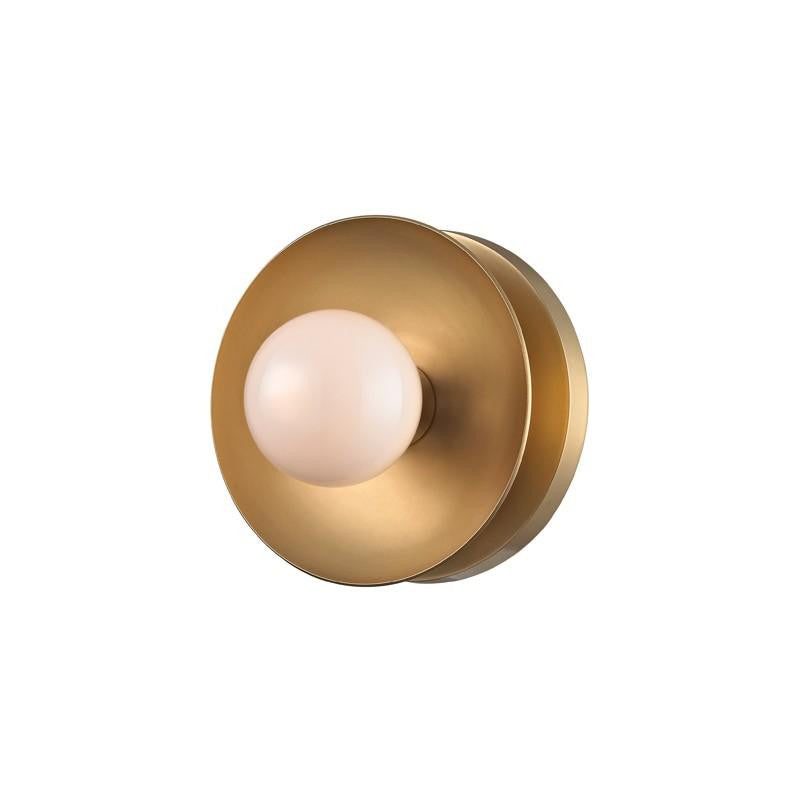 Hudson Valley Julien Bathroom Wall Sconce Antique Brass