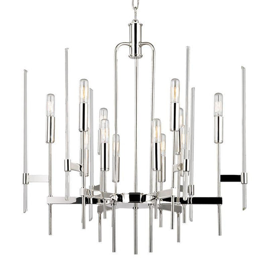 Hudson Valley Bari Chandelier Polished Nickel