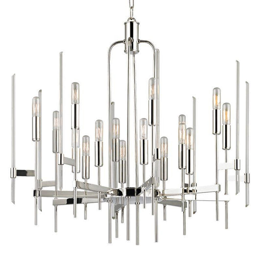 Hudson Valley Bari Chandelier Polished Nickel