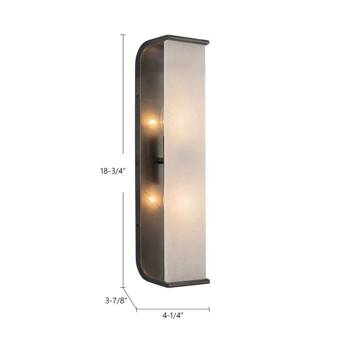 Abbott 19" 2-Light Wall/Vanity Light