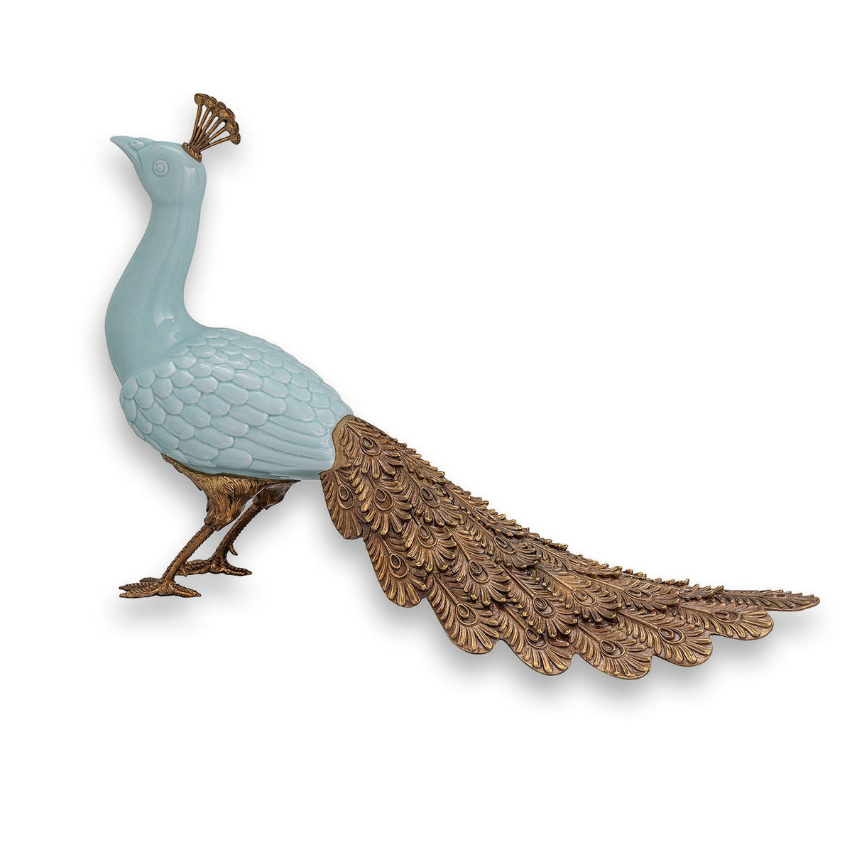 Port 68 Peacock Sculpture view 2
