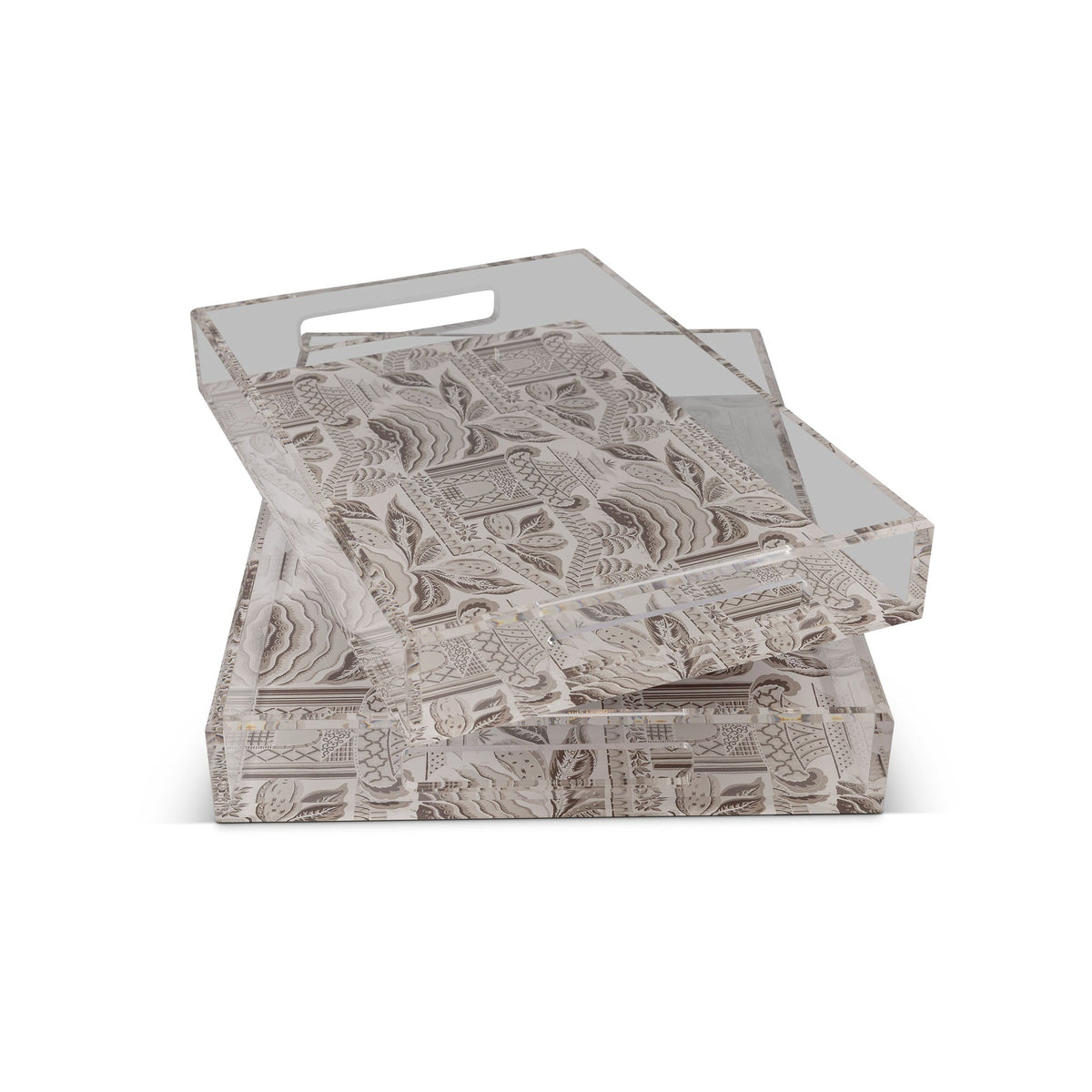 Port 68 Pagoda Garden Large Tray Set of 2 view 3