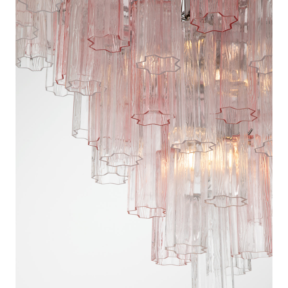 Crystorama Addis 31.5" 20-Light Chandelier Polished Chrome Spring - detail