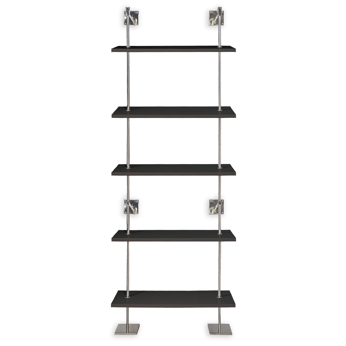 Port 68 Marais 5-Tier Shelf in Black, 36" Wide