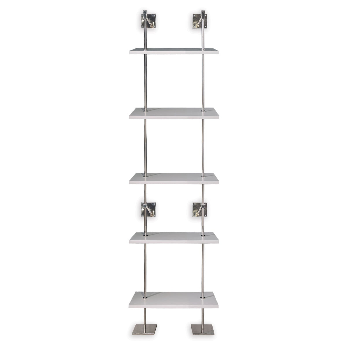 Port 68 Marais 5-Tier Shelf in White, 24" Wide