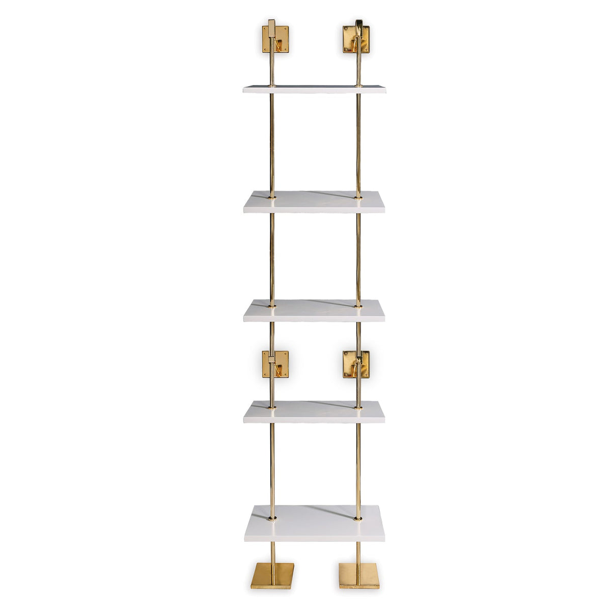 Port 68 Marais 5-Tier Shelf in White, 24" Wide