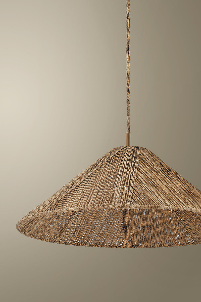 Troy Ahrens Pendant Patina Brass Detail 4