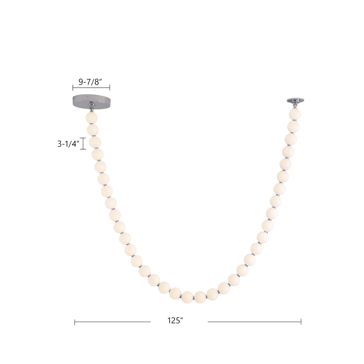 Akoya 125" LED Pendant