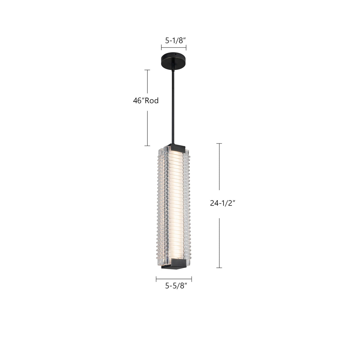 Alai 24" LED Pendant