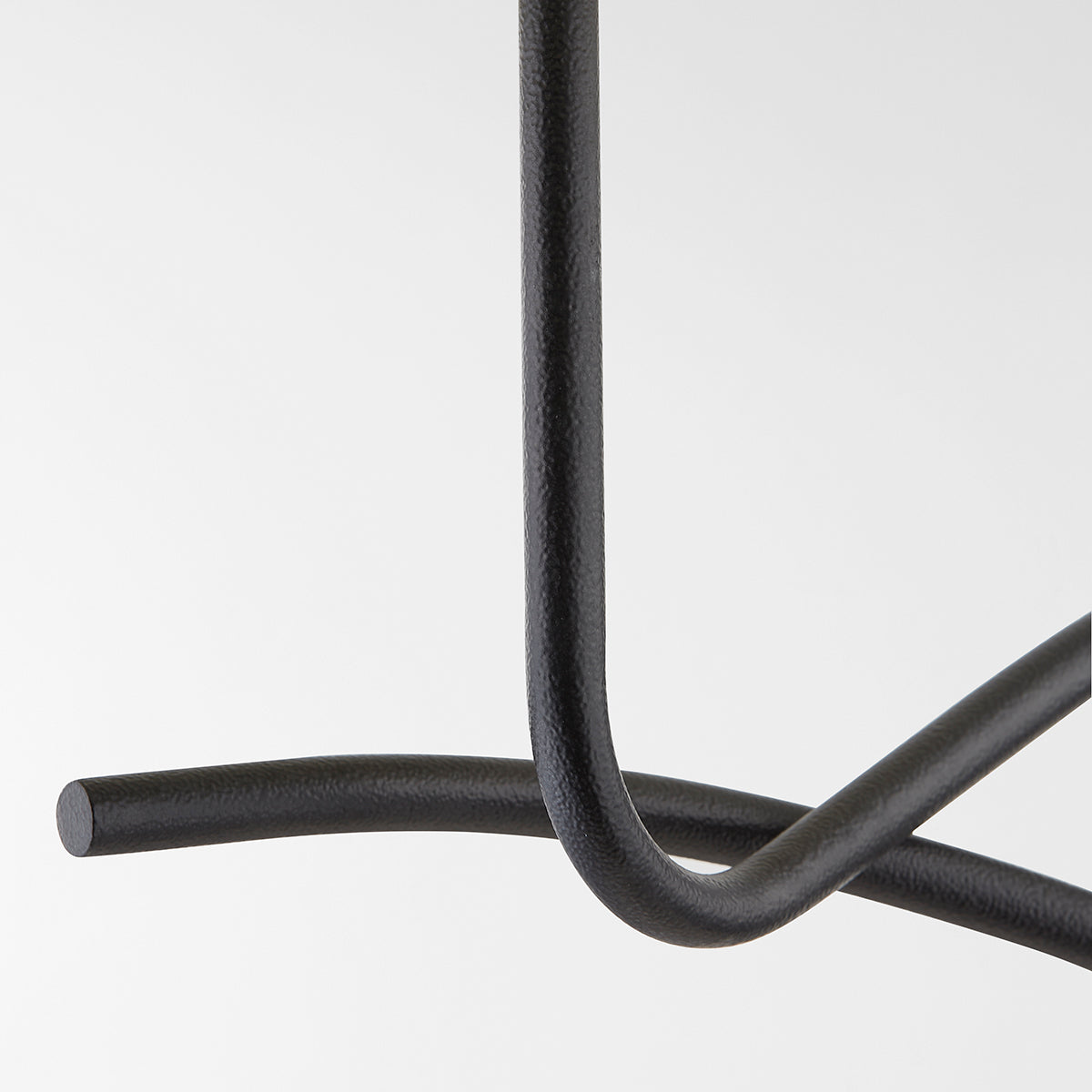 Troy Alameda Plug-In Wall Sconce Forged Iron Detail 2