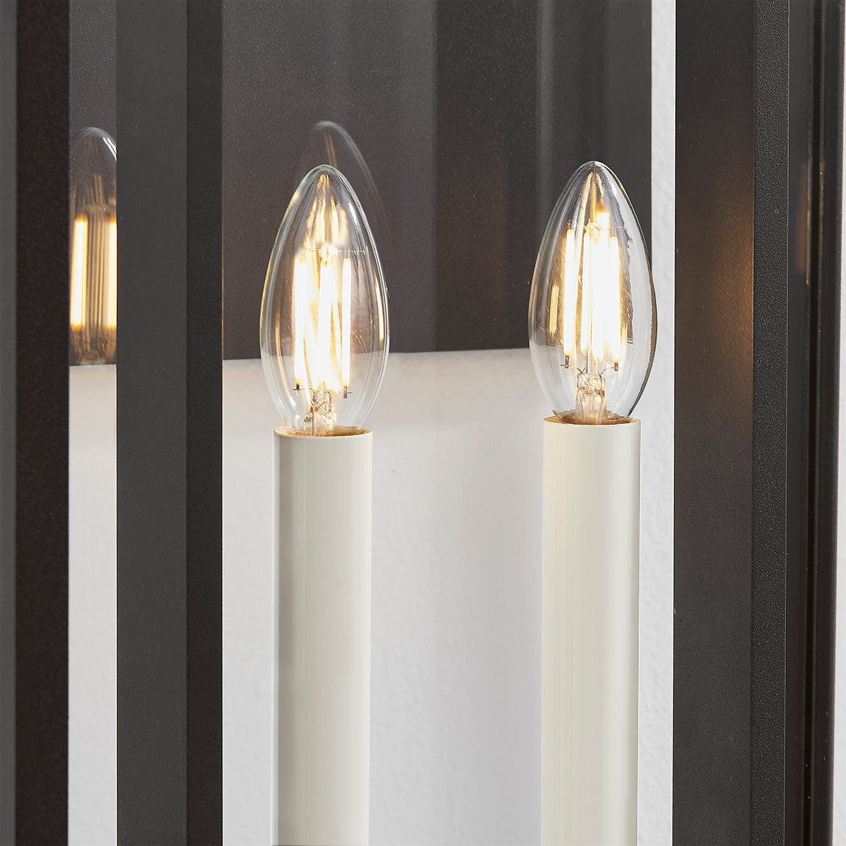 Troy Amire Outdoor Wall Sconce Textured Black Detail 2