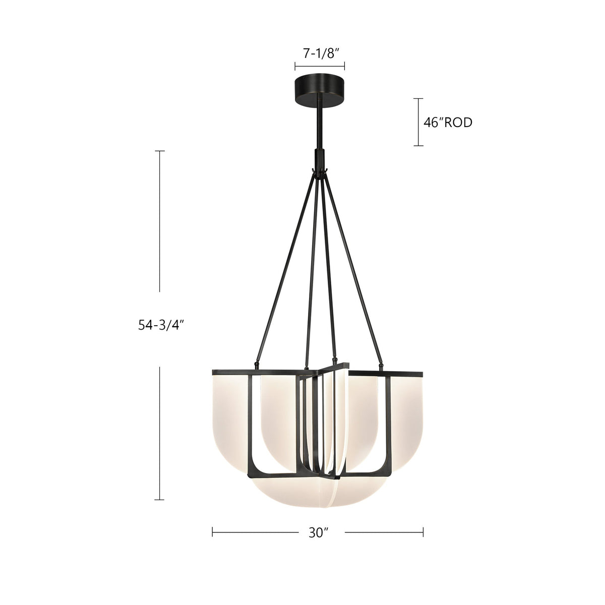Anders 30" LED Chandelier