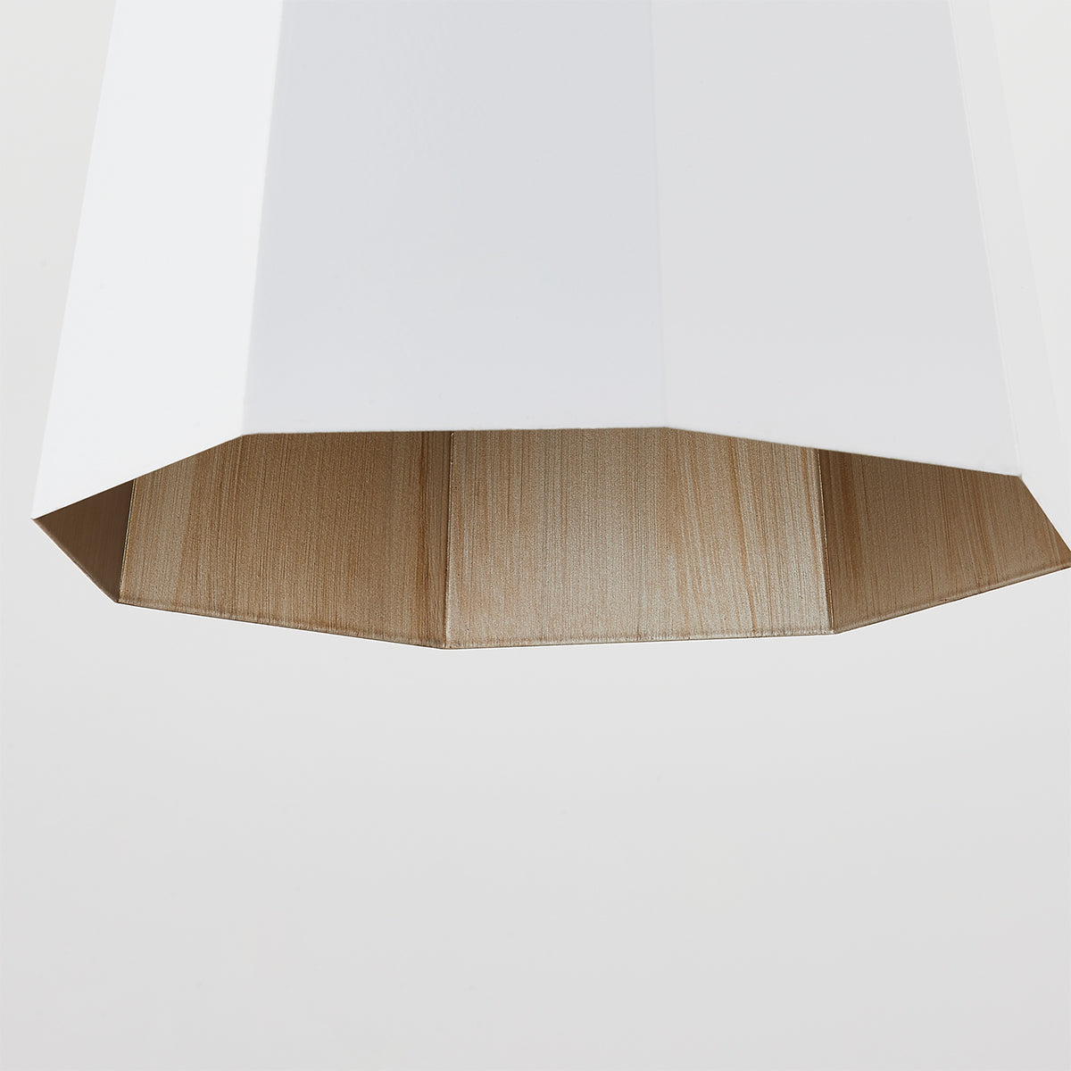 Troy Huntley Pendant Patina Brass / Soft White Detail 2