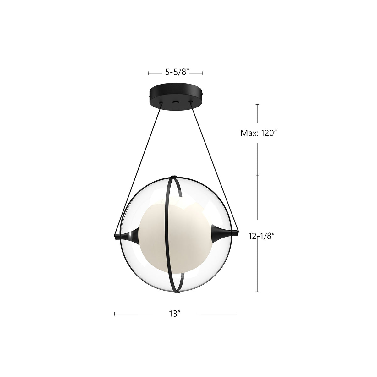 Aries 12" LED Pendant