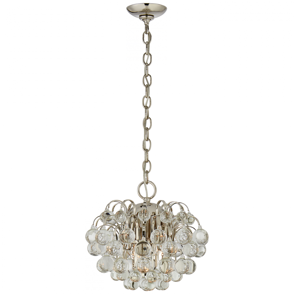 Visual Comfort Signature Bellvale Chandelier Polished Nickel